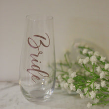 Load image into Gallery viewer, Personalised Stemless Champagne Glass - For the Love of Hampers