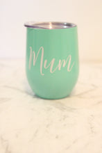 Load image into Gallery viewer, Personalised Stainless Steel Wine Tumbler - Multiple Colours Available - For the Love of Hampers