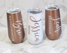 Load image into Gallery viewer, Personalised Double Walled Stainless Steel Champagne Tumbler - For the Love of Hampers